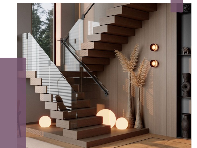 Изготовление и монтаж лестниц в Пушкине от 91945 руб. | ПРОЛЁТ-Пшн