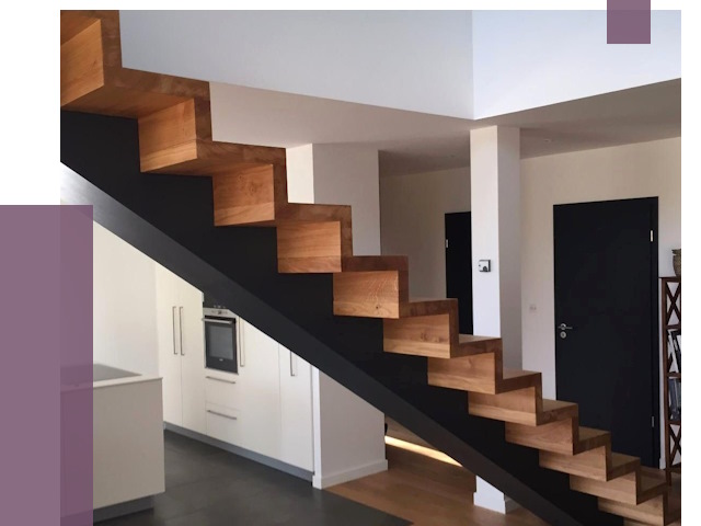 Изготовление деревянных лестниц в Пушкине от 91945 руб. | ПРОЛЁТ-Пшн