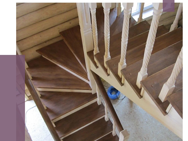 Реставрация деревянных лестниц в Пушкине от 4543 руб.