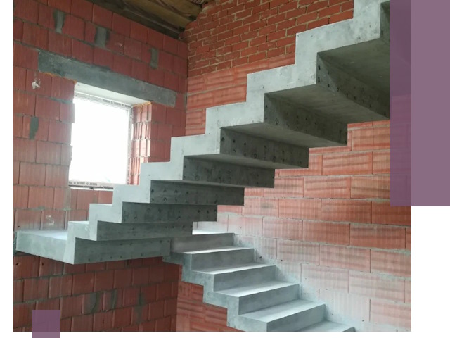 Бетонные лестницы под ключ в Пушкине: монтаж, демонтаж, ремонт