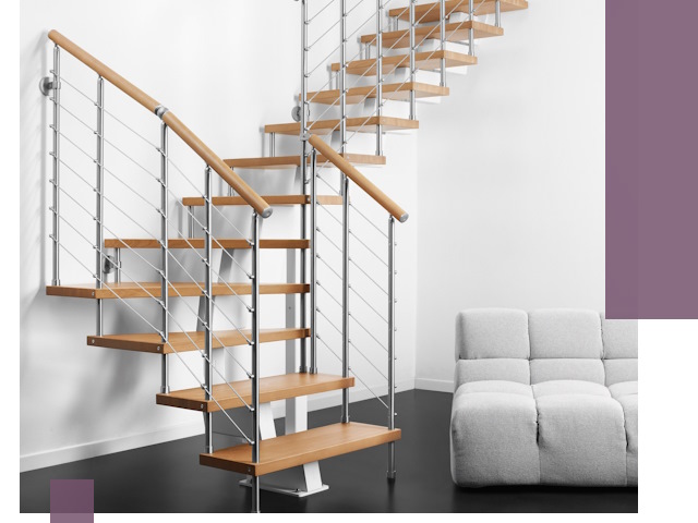 Модульные лестницы под ключ в Пушкине — монтаж и изготовление