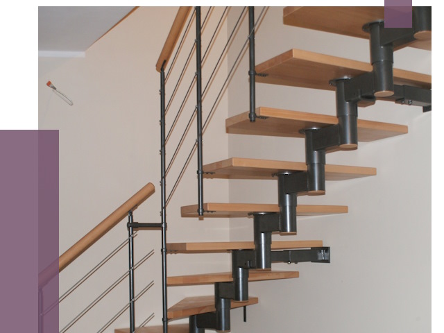 Изготовление модульных лестниц в Пушкине от 12169 руб. 