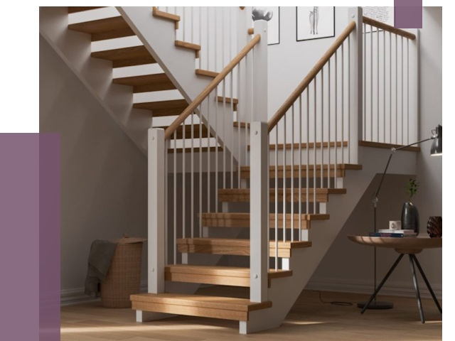 Маршевые лестницы в Пушкине от 40293 руб. — монтаж | ПРОЛЁТ-Пшн