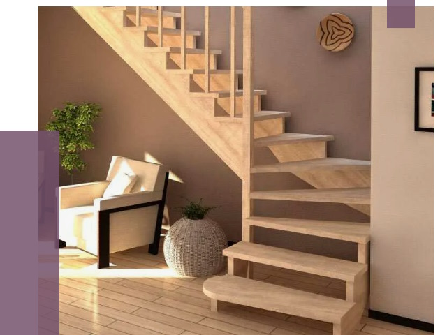 Изготовление Г-образных лестниц в Пушкине от 20011 руб. 