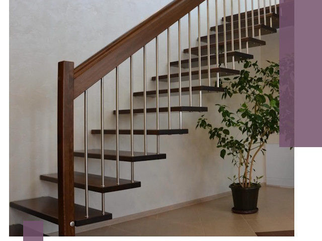 Лестницы на больцах под ключ в Пушкине – изготовление и монтаж