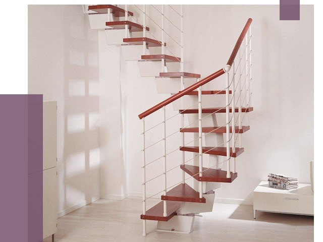 Изготовление лестниц на больцах в Пушкине от 10276 руб. | ПРОЛЁТ-Пшн
