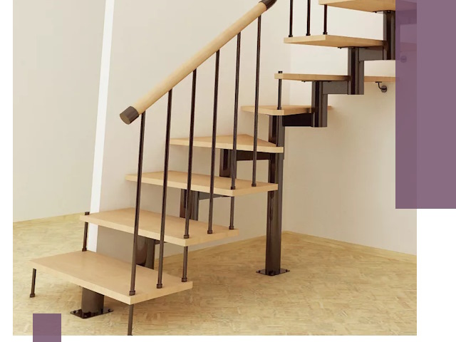 Монтаж лестниц на больцах в Пушкине — быстро и надежно