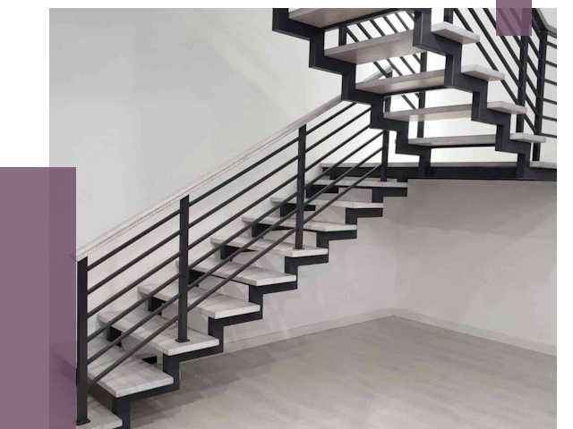 Лестницы на металлокаркасе под ключ в Пушкине от 13521 руб. | ПРОЛЁТ-Пшн