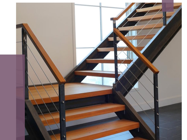 Изготовление лестниц на металлокаркасе в Пушкине от 20011 руб. | ПРОЛЁТ-Пшн