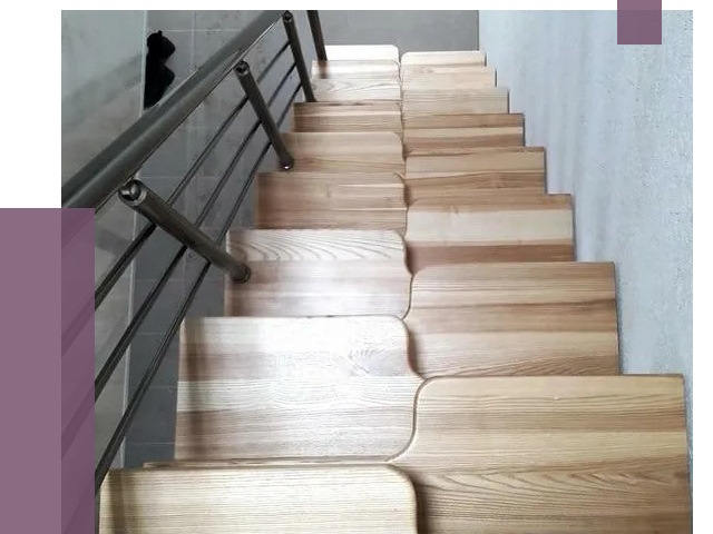 Лестницы гусиный шаг в Пушкине от 13792 руб. под ключ | ПРОЛЁТ-Пшн