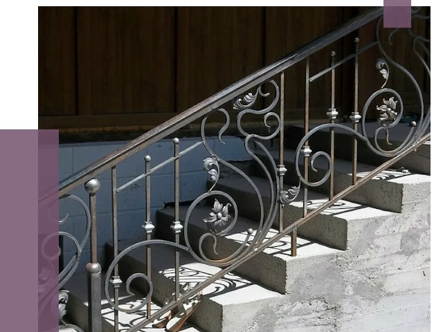 Кованые перила в Пушкине от 9194 руб. под ключ — качество от ПРОЛЁТ-Пшн