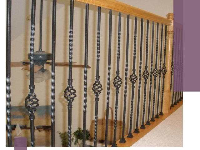 Изготовление и монтаж кованных перил в Пушкине под ключ