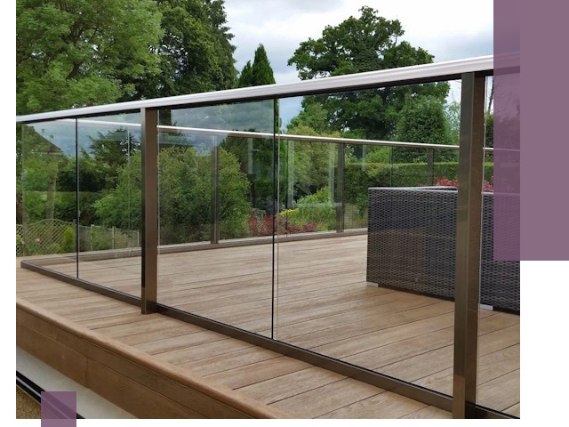 Алюминиевые перила на заказ в Пушкине — монтаж и гарантия