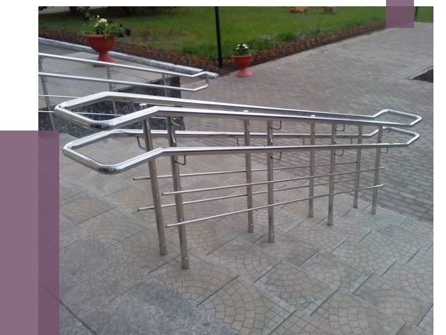 Перила для инвалидов в Пушкине от 8026 руб. под ключ | ПРОЛЁТ-Пшн