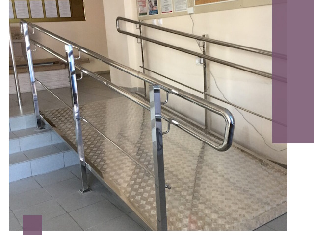 Перила для инвалидов в Пушкине — надежные поручни и ограждения