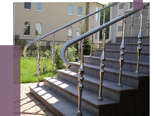 Перила для крыльца в Пушкине от 11358 руб. — монтаж ПРОЛЁТ-Пшн