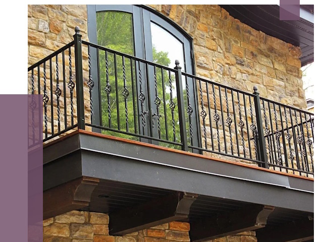 Балконные ограждения в Пушкине от 8491 руб. — купить | ПРОЛЁТ-Пшн