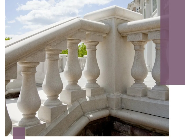 Балюстрады из металла и камня под ключ в Пушкине