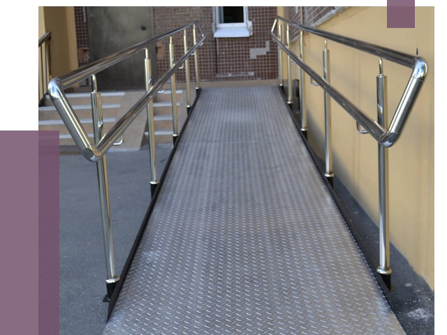 Пандусы в Пушкине от 12980 руб. — установка для инвалидов | ПРОЛЁТ-Пшн