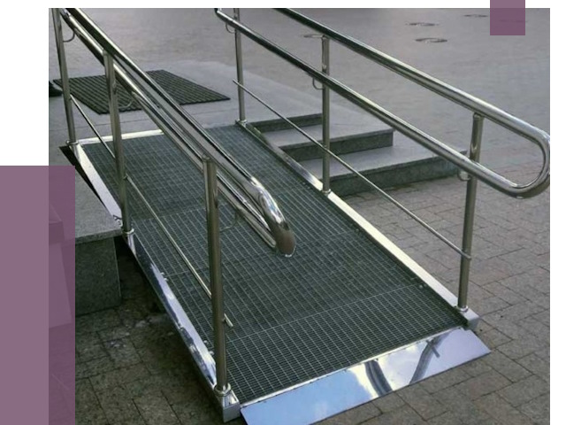 Монтаж пандусов для инвалидов в Пушкине от 9108 руб. под ключ | ПРОЛЁТ-Пшн