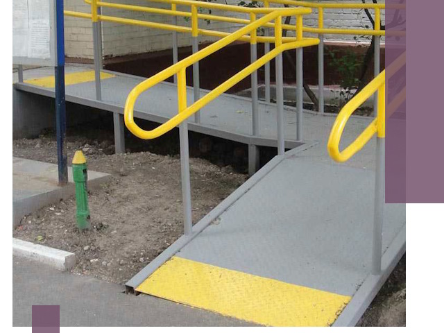 Монтаж пандусов для инвалидов в Пушкине — быстро и качественно