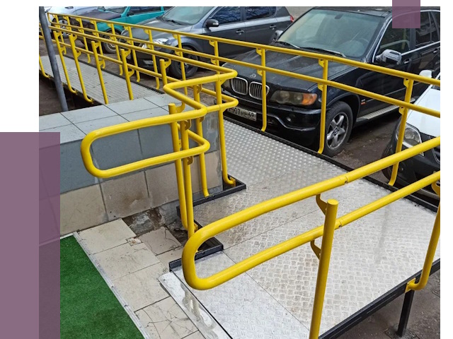 Стационарные пандусы в Пушкине от 12980 руб. | ПРОЛЁТ-Пшн