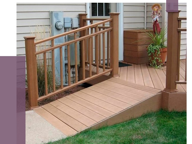 Пандус на крыльцо в Пушкине под ключ от 8221 руб. 