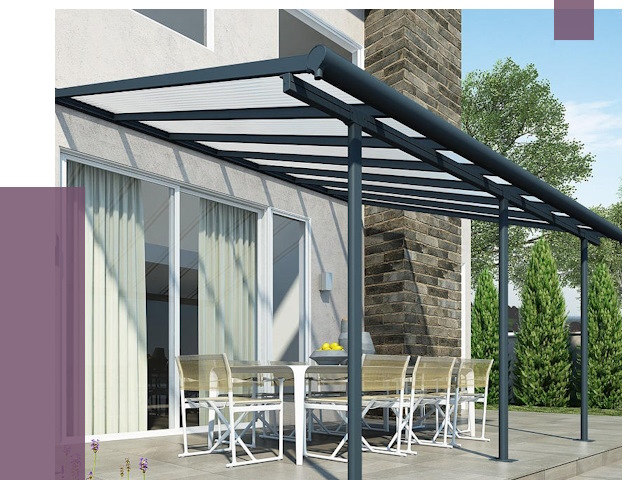 Навесы пристенные в Пушкине от 9627 руб. — монтаж и установка | ПРОЛЁТ-Пшн