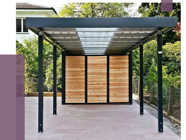 Отдельно стоящие навесы во дворе в Пушкине от 84913 руб. | ПРОЛЁТ-Пшн