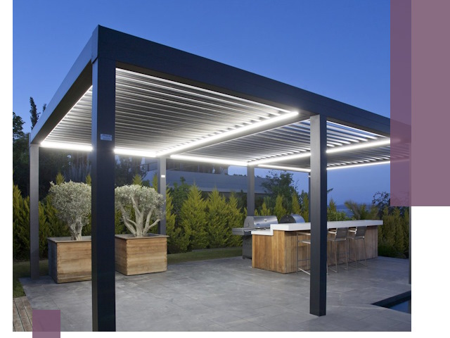 Навесы отдельно стоящие под ключ в Пушкине из металла и поликарбоната