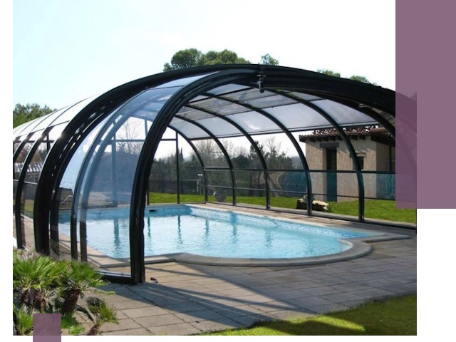 Навесы для бассейна в Пушкине: изготовление и монтаж под ключ