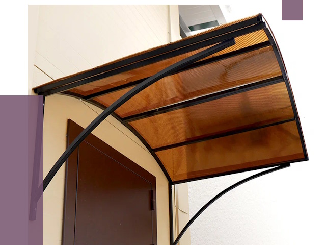 Недорогие козырьки в Пушкине от 8026 руб.  | ПРОЛЁТ-Пшн