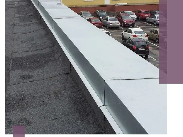 Изготовление парапетов из металла и нержавейки в Пушкине