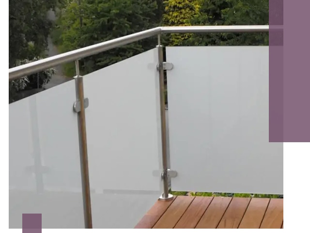 Алюминиевые парапеты для балконов и террас в Пушкине