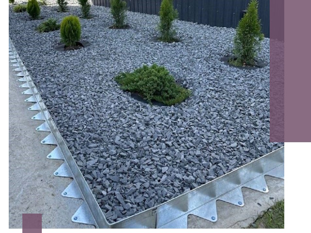 Оцинкованные металлические бордюры под заказ в Пушкине