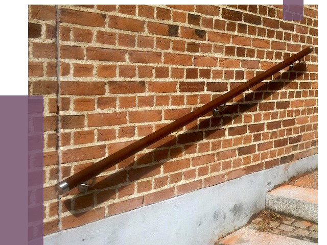 Изготовление пристенных поручней в Пушкине от 4705 руб. — ПРОЛЁТ-Пшн