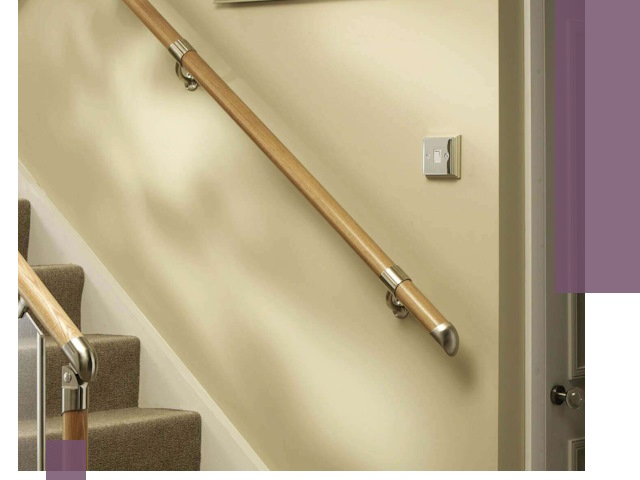 Монтаж пристенных поручней профессионально в Пушкине