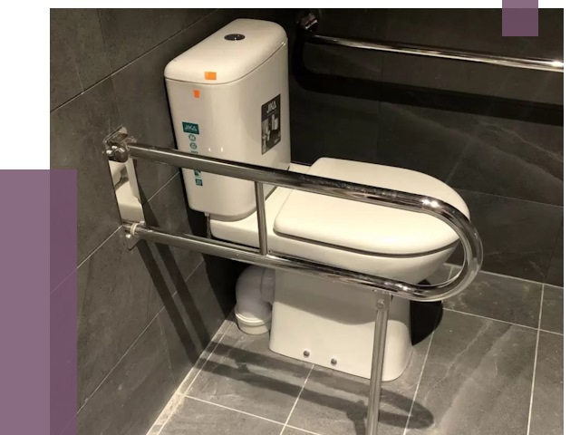 Поручни для санузлов в Пушкине от 4543 руб.  | ПРОЛЁТ-Пшн