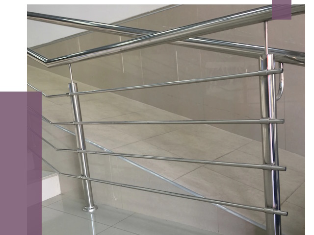 Изготовление поручней из нержавеющей стали в Пушкине